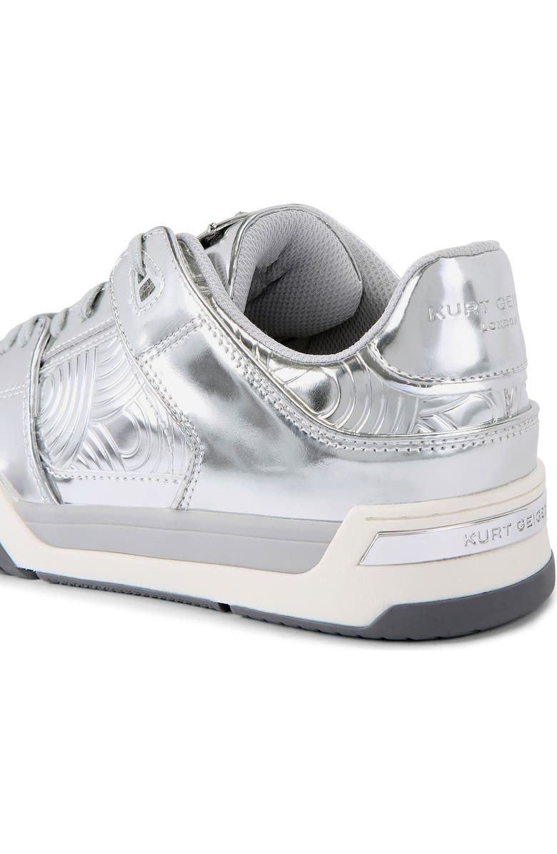 Kurt Geiger London Regan Low Top Sneaker, Alternate, color, Silver