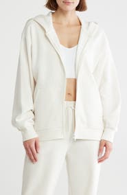 Z by Zella Feather Fleece Zip Hoodie