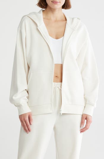 Z By Zella Feather Fleece Zip Hoodie