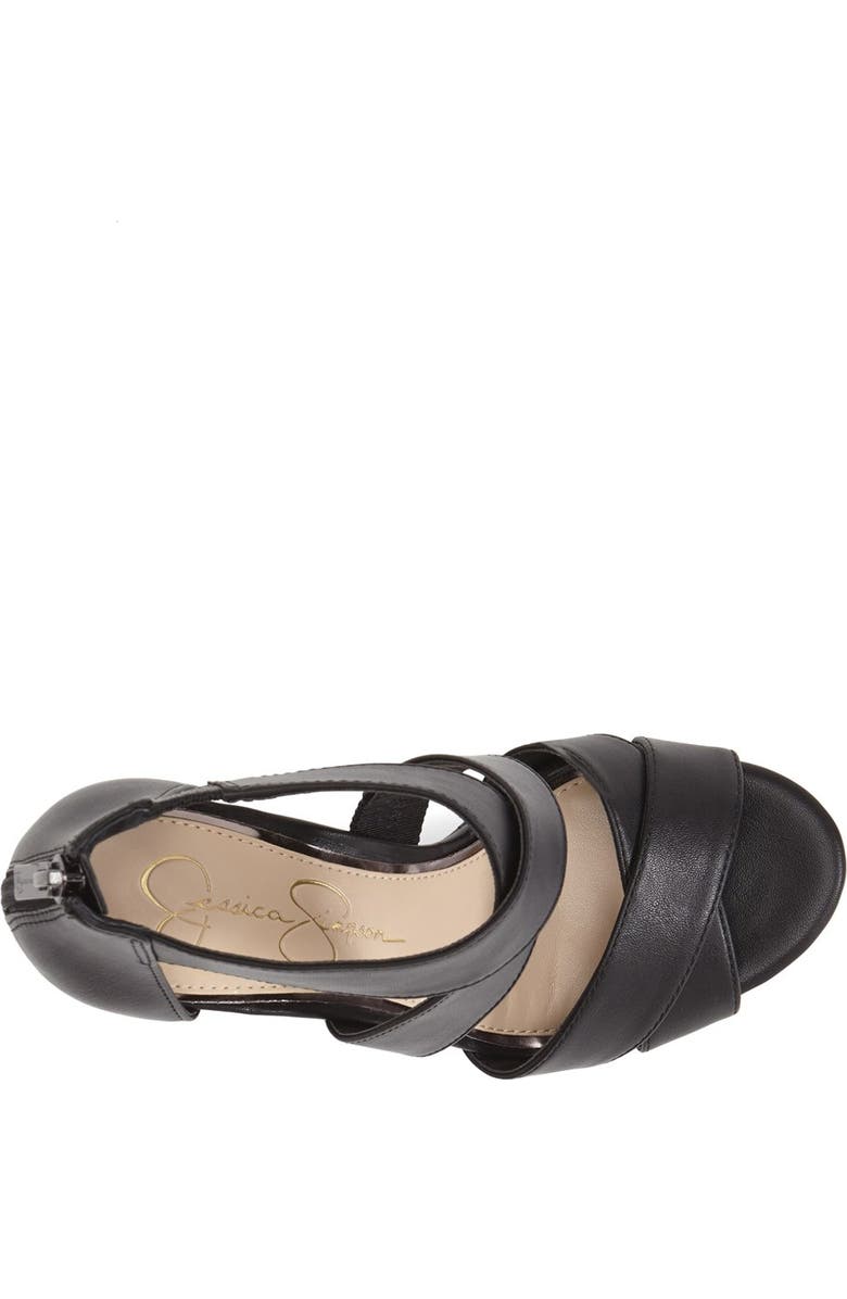 Jessica Simpson 'Jadyn' Strappy Wedge Sandal, Alternate, color,
