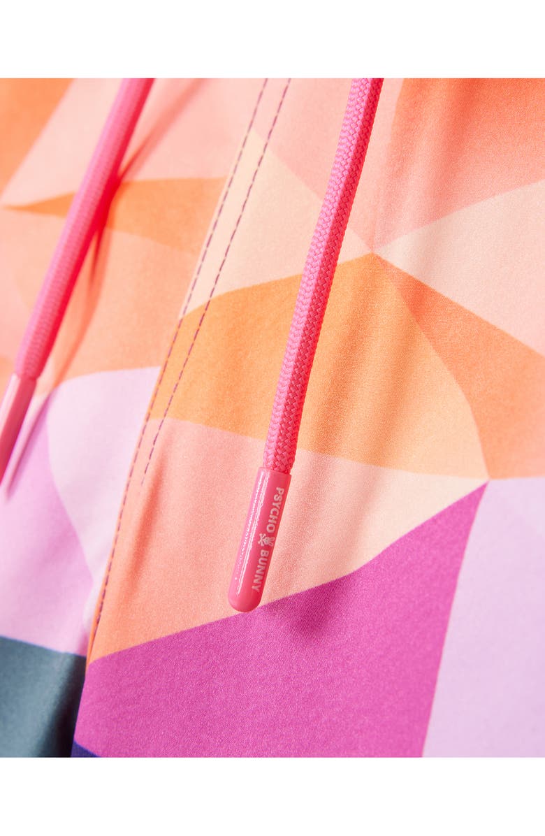 Psycho Bunny Randolph Print Swim Trunks, Alternate, color,