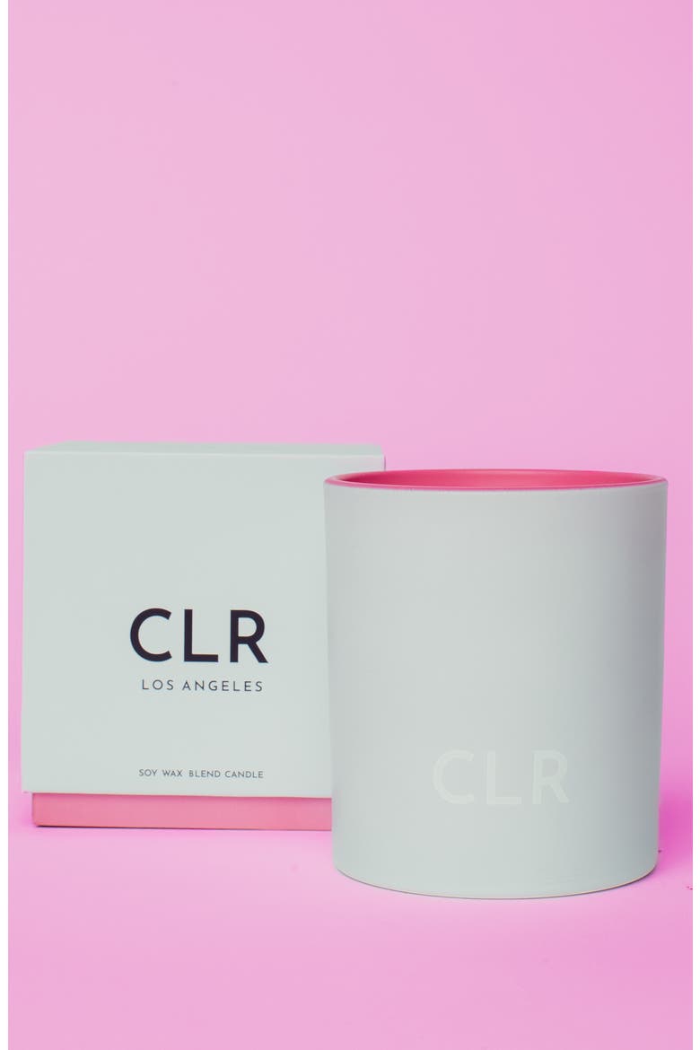 Pink Scented Candle, Alternate, color, PINK