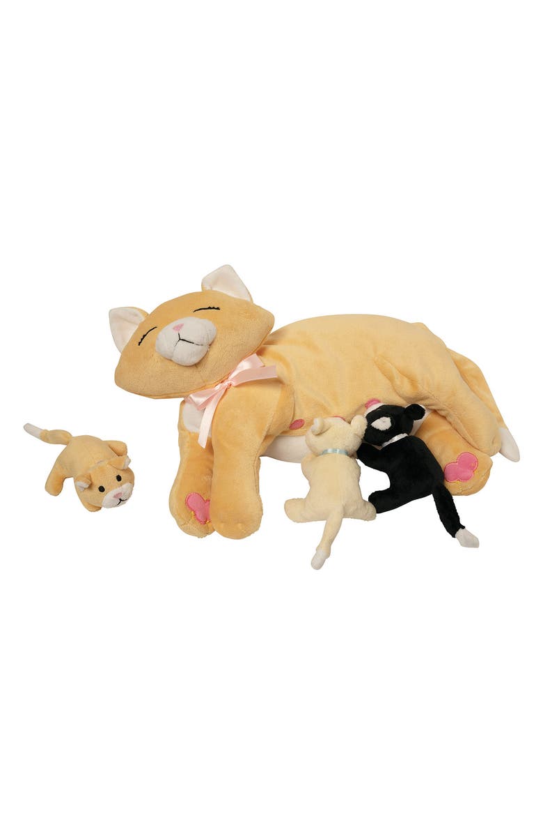 Manhattan Toy Nursing Nina Toy Cat, Alternate, color, 