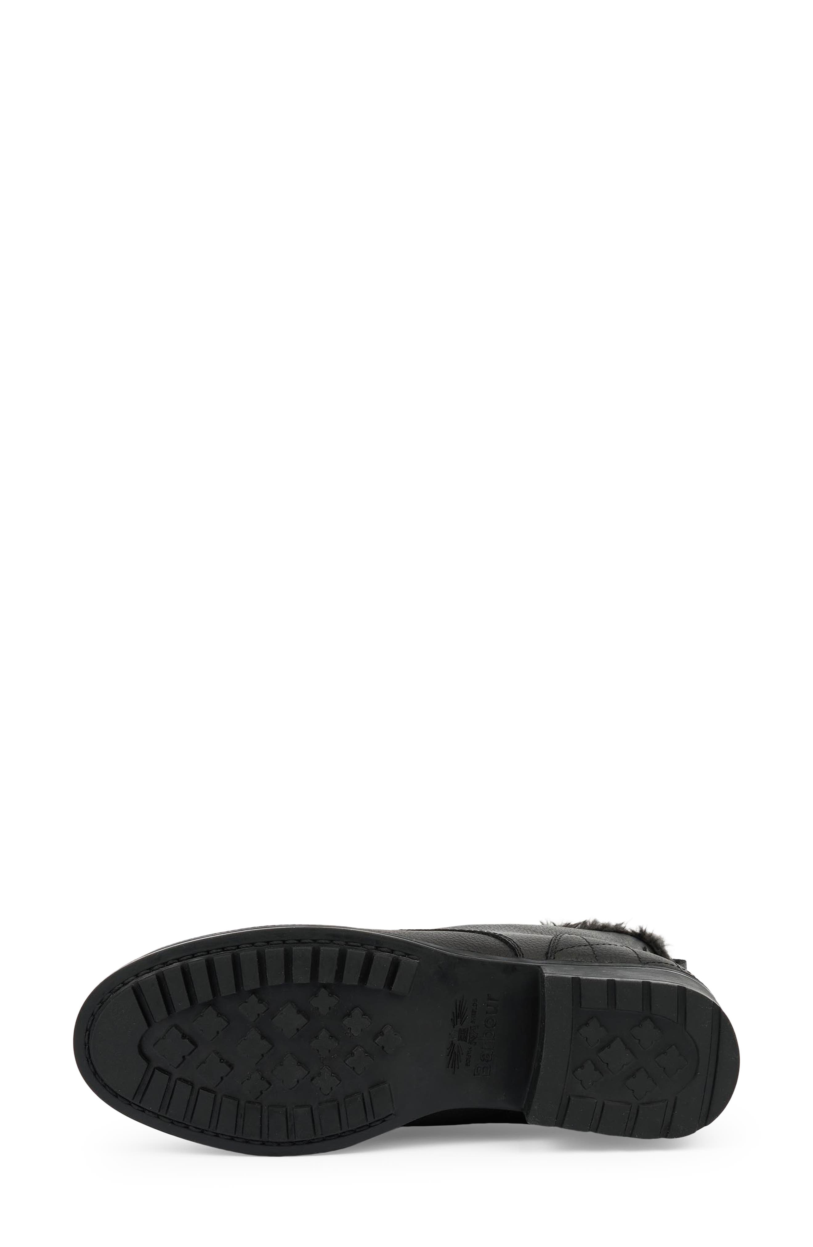 Barbour Meadow Faux Fur Lined Chelsea Boot, Alternate, color, 