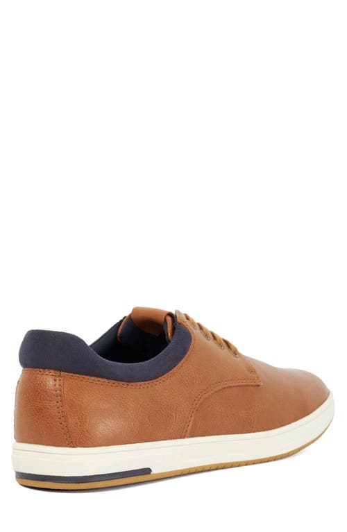 Dune London Tamsen Plain Toe Derby In Brown