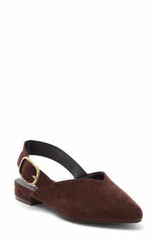 Derue Slingback Flat