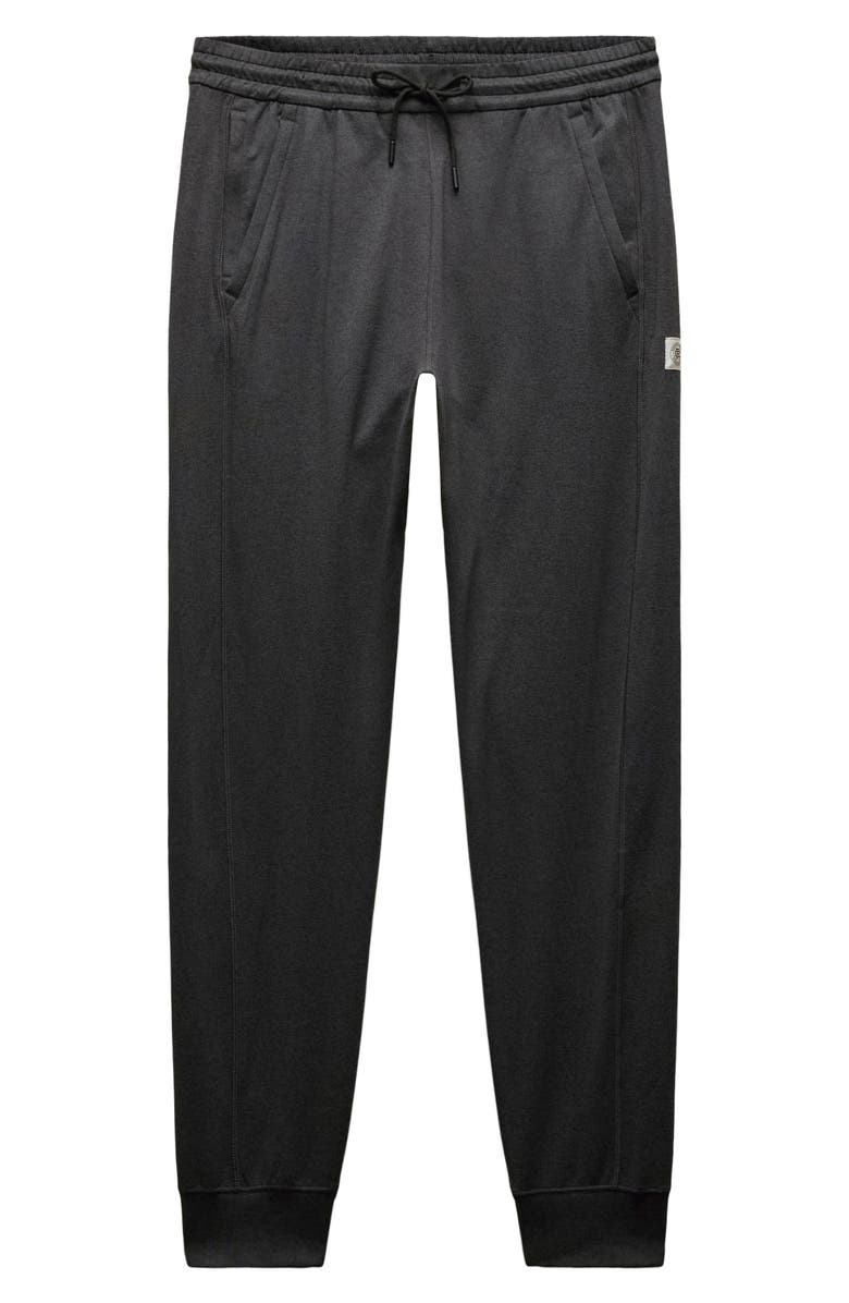 Reigning Champ Recovery Brushed Jersey Joggers, Alternate, color, Heather Black