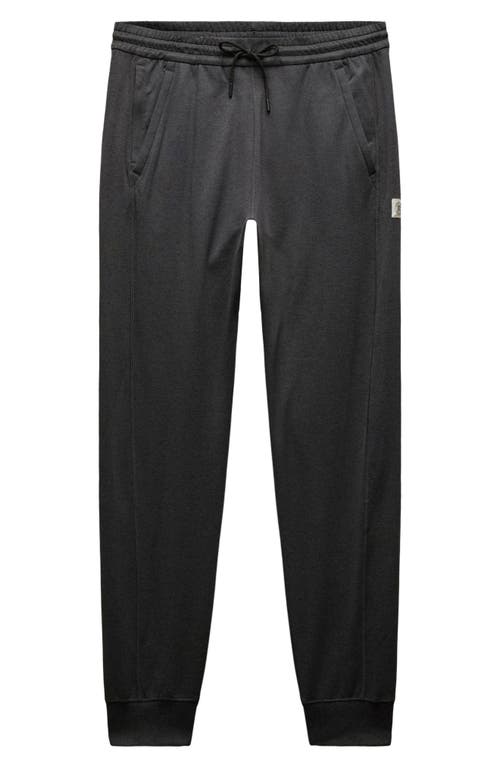 Reigning Champ Recovery Brushed Jersey Joggers In Black
