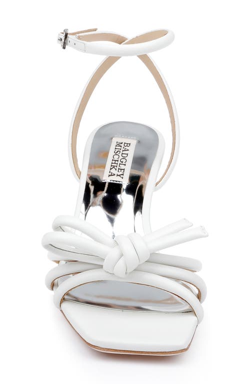 BADGLEY MISCHKA BADGLEY MISCHKA COLLECTION LOYALTY ANKLE STRAP SANDAL 