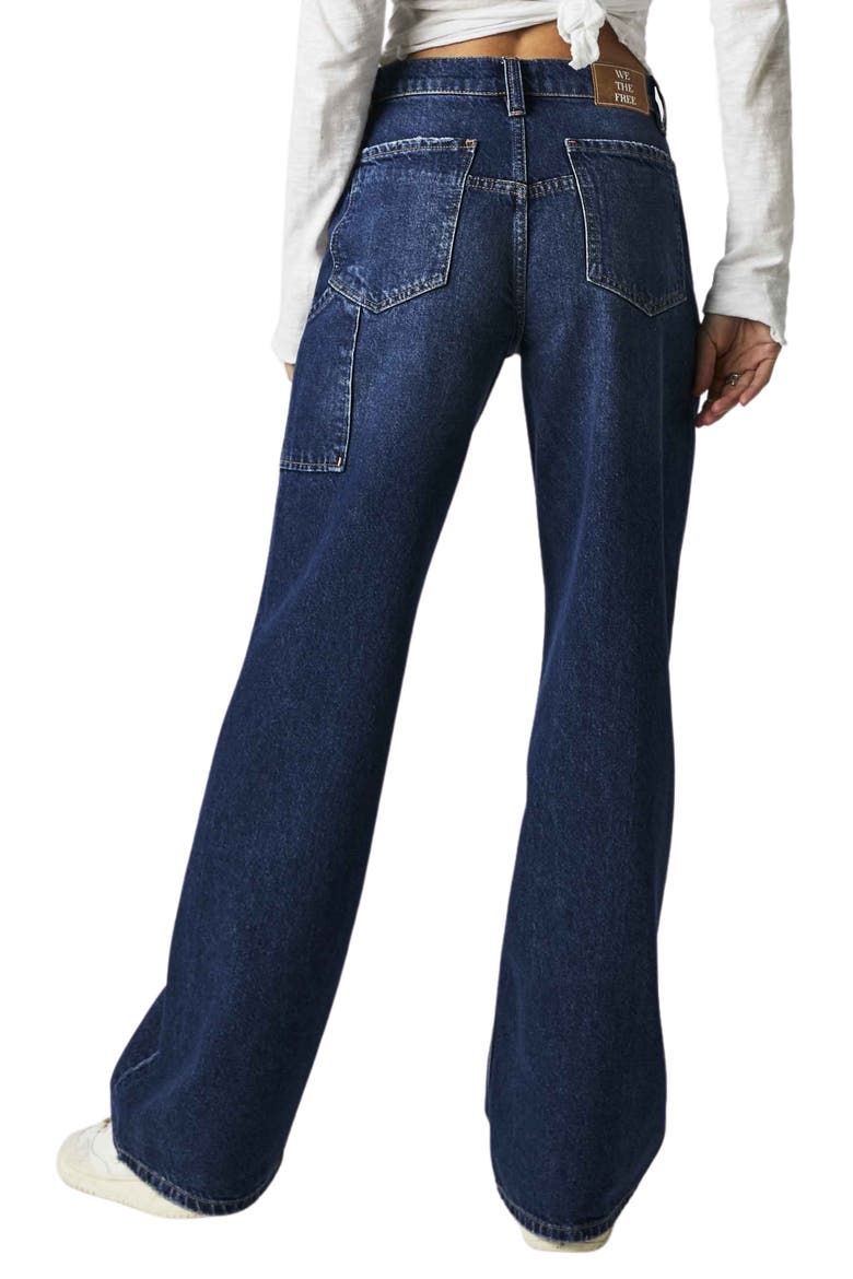 We the Free Tinsley High Waist Baggy Jeans, Alternate, color, DARK ROMANCE