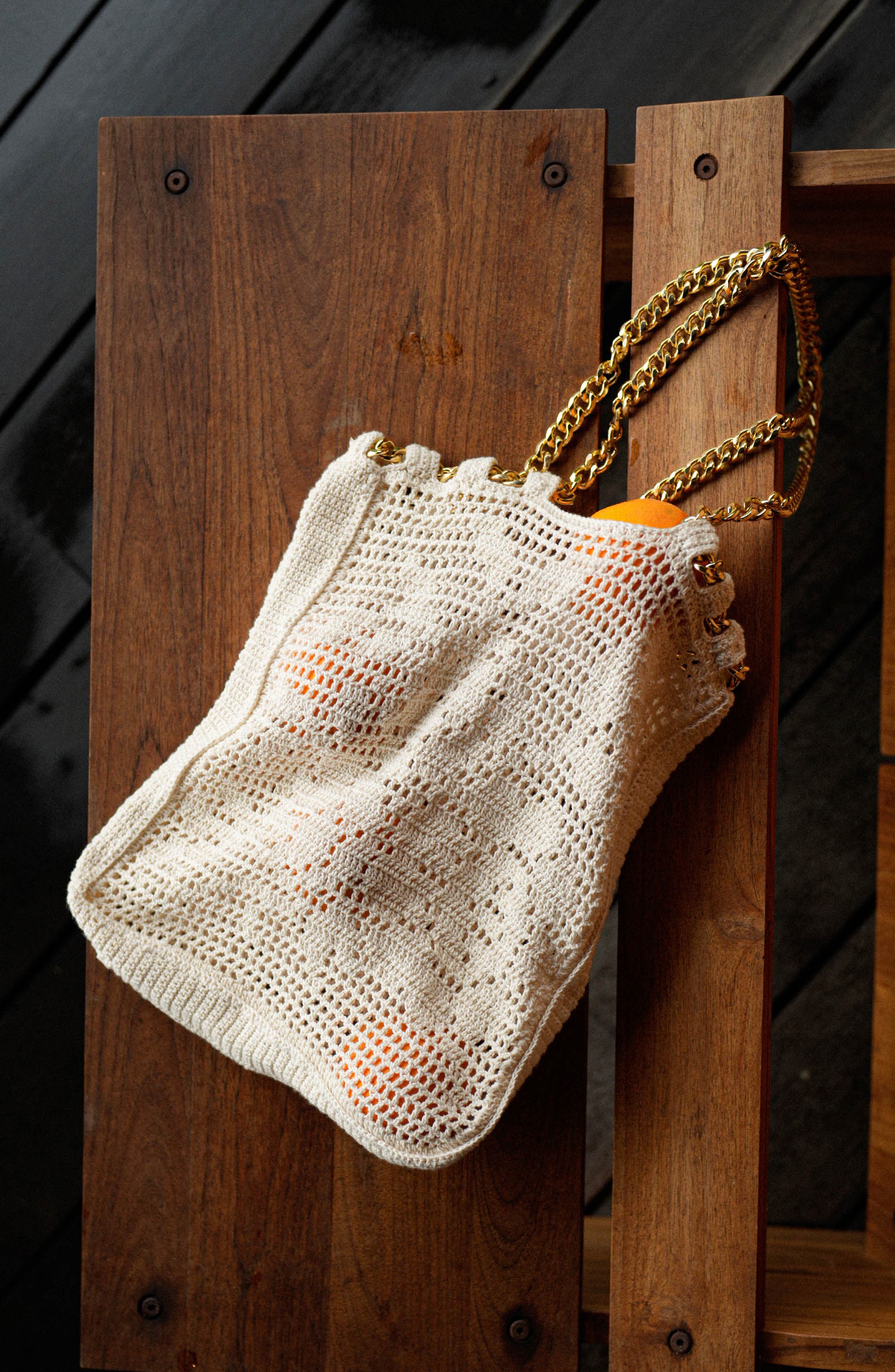 BRUNNA.CO The Oma Crochet Bag, Alternate, color, Off White