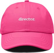 Dalix Director Embroidered Low Crown Cap