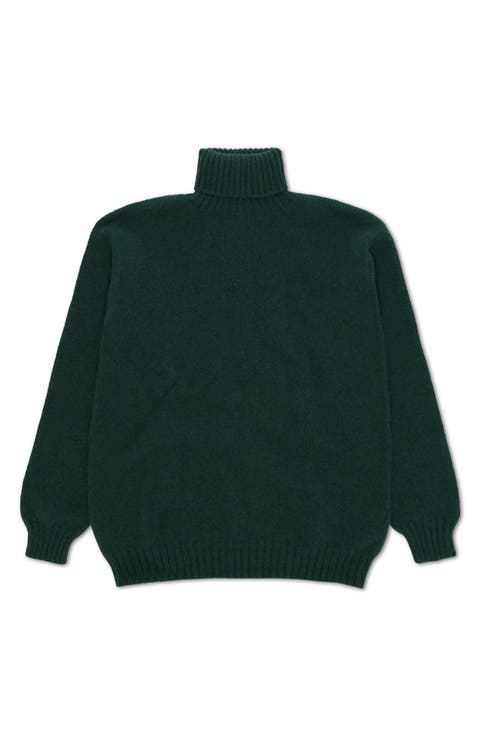 Shetland Turtleneck Sweater