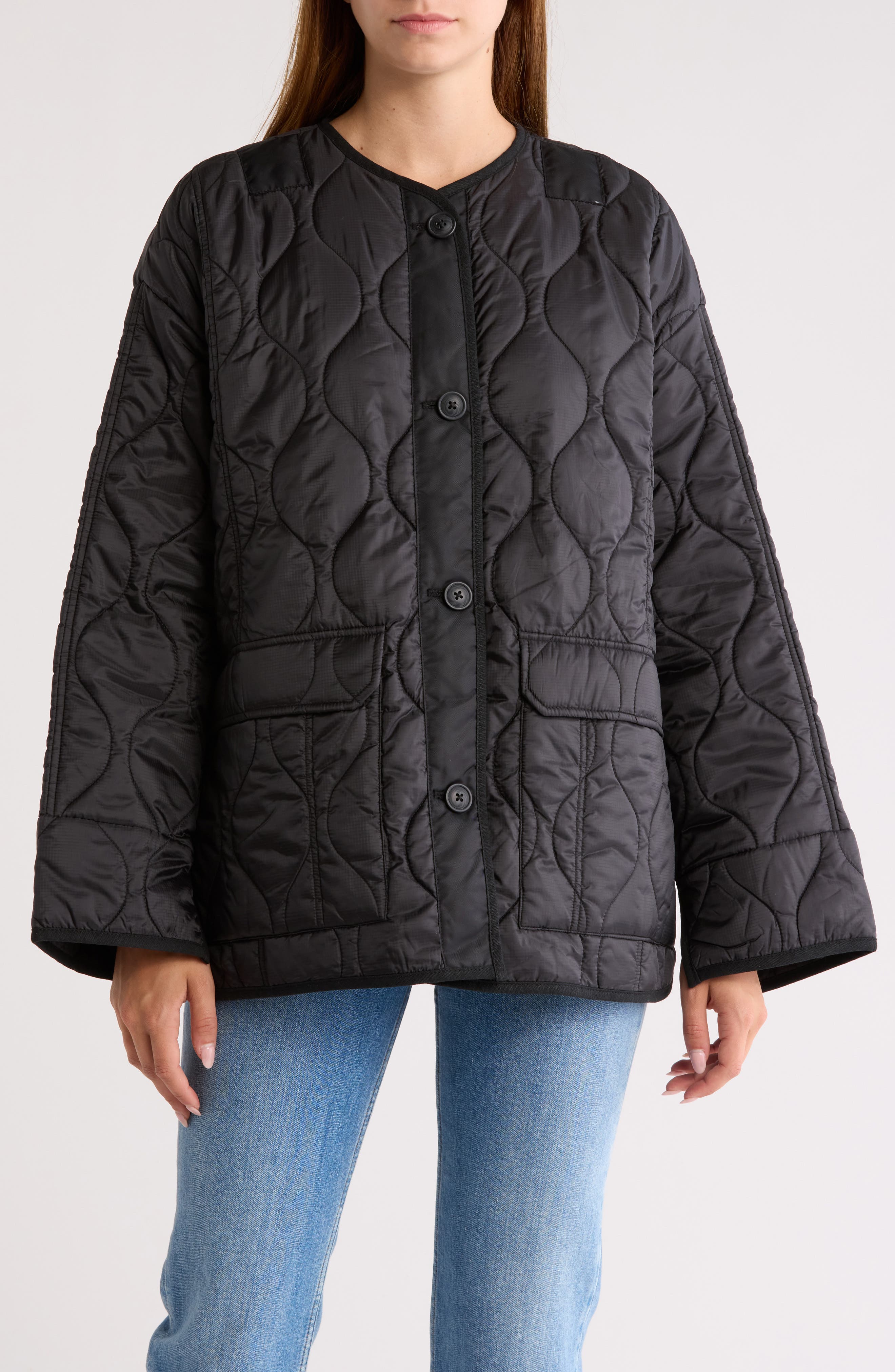 Hudson Jeans Oversized Liner Jacket