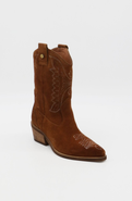 STIVALI NEW YORK Suede Unstoppable Western Cowboy Boots