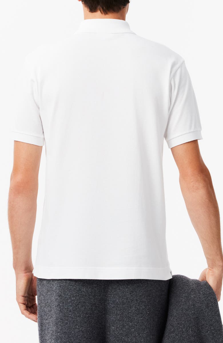 Lacoste Small Croc Polo, Alternate, color, White