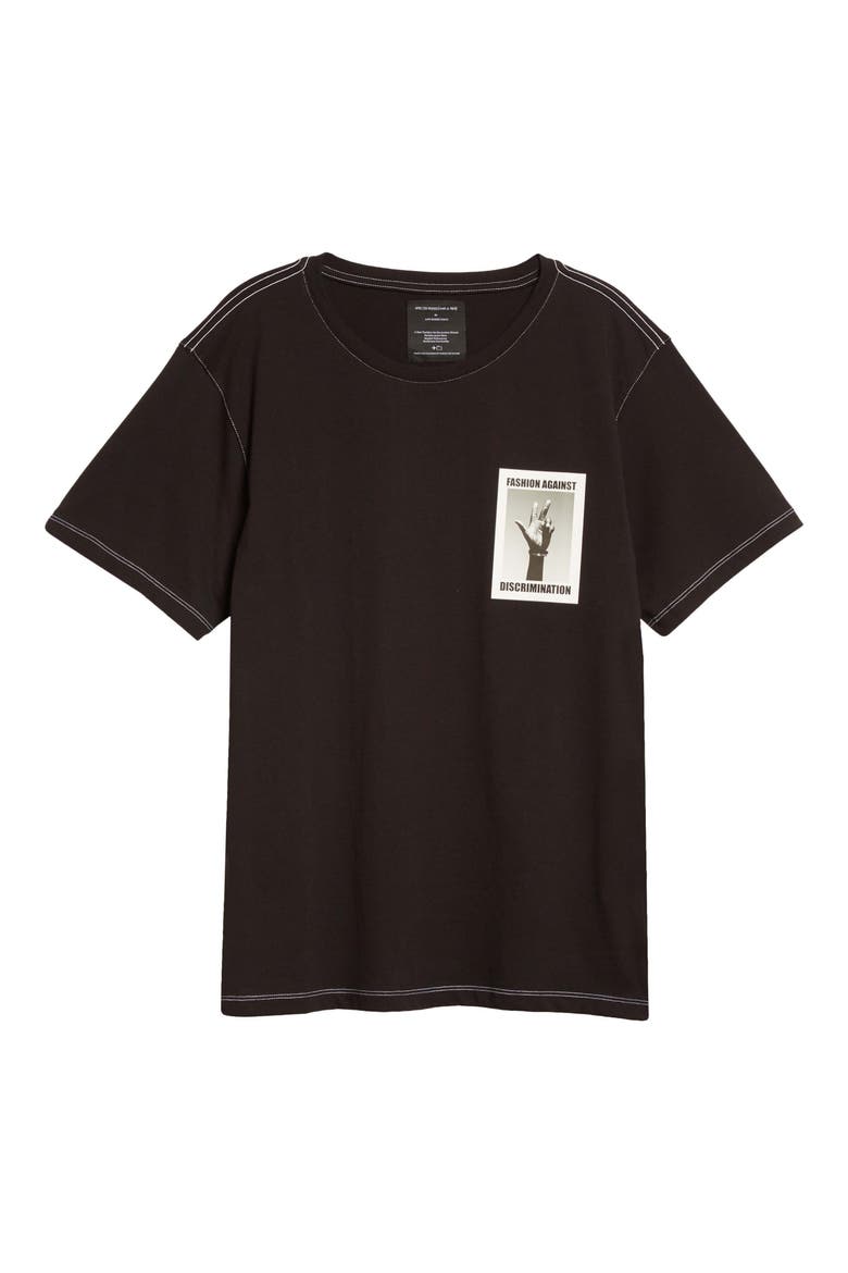 Peace Brother T-Shirt, Main, color, BLACK