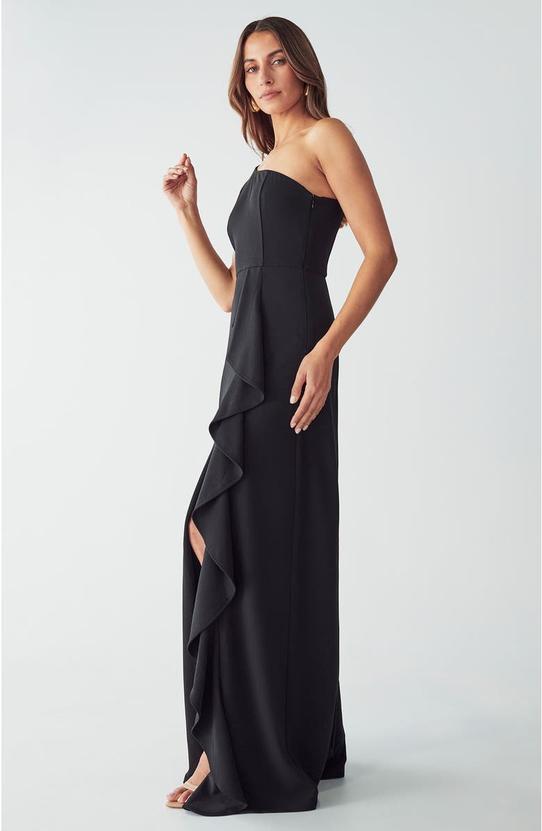 BWLDR Catia Dress, Alternate, color, Black