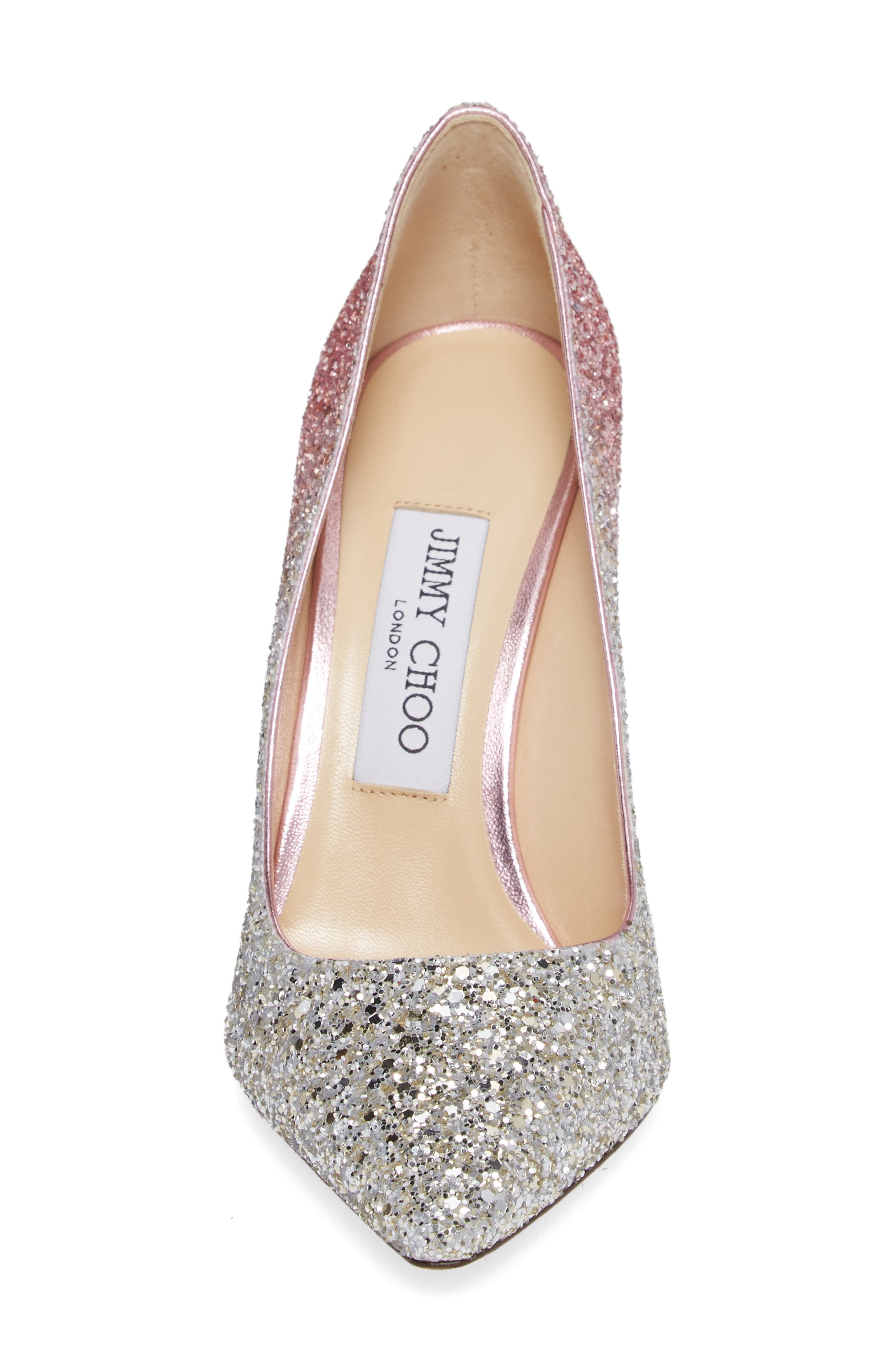 Jimmy Choo Romy Dégradé Glitter Pump, Alternate, color, 
