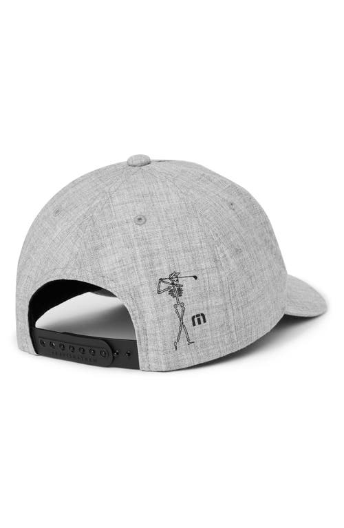 Travismathew Golf Sucks Six-panel Snapback Cap In Gray