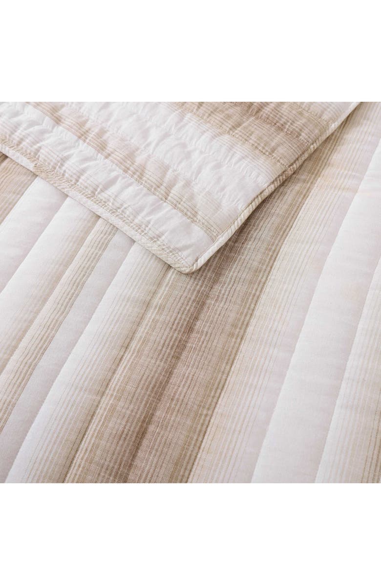 Tommy Bahama La Prisma Textured Cotton Quilt Set, Alternate, color, Light Beige