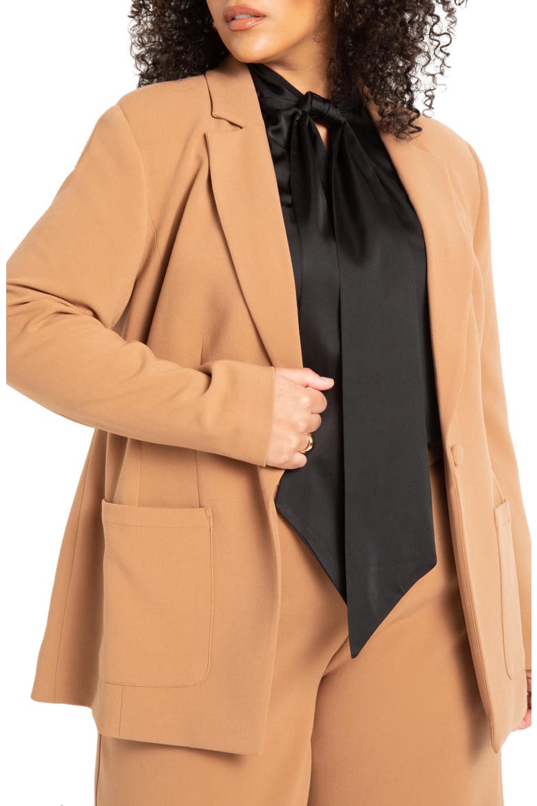The 365 Suit Patch Pocket Blazer, Main, color, BISCUIT