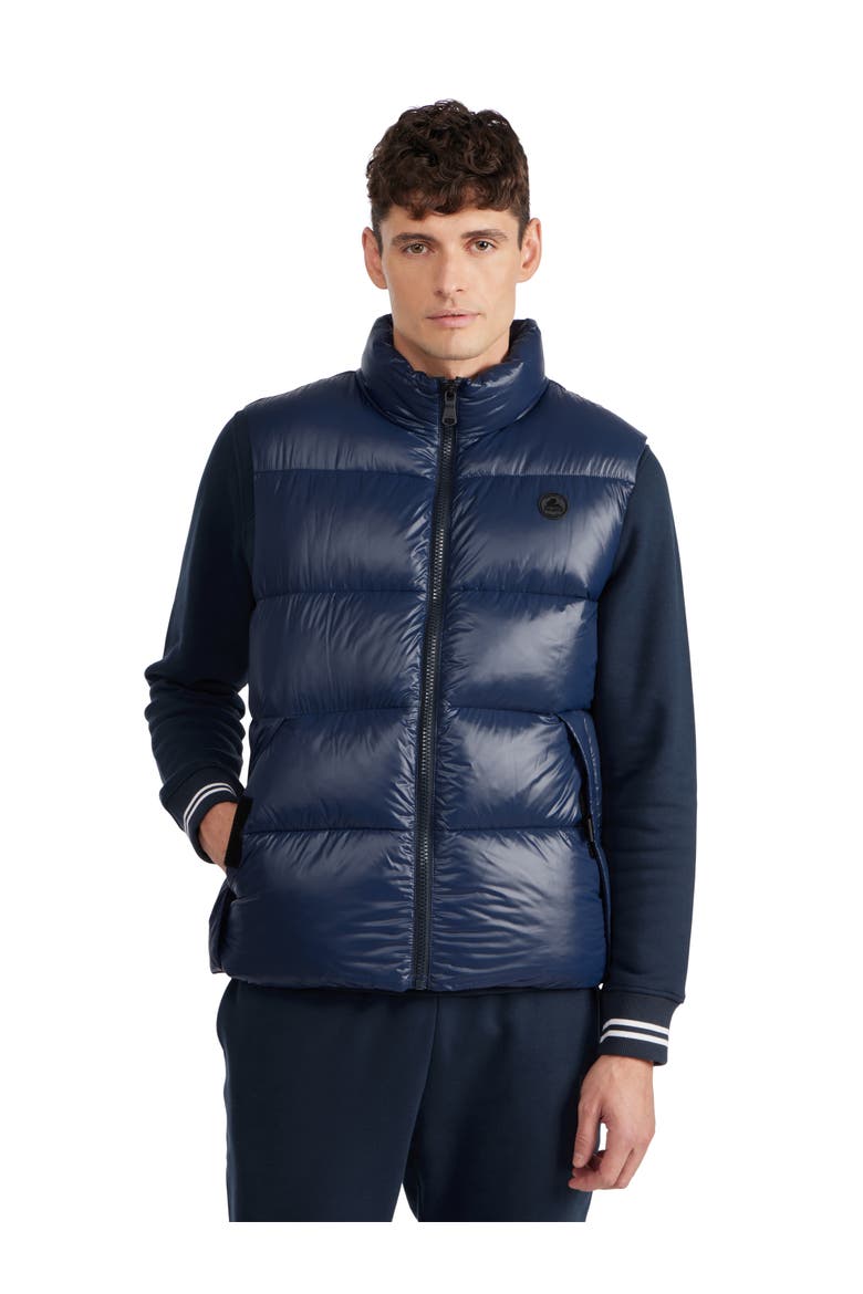 Men's Nashi Puffer Vest, Main, color, Navy