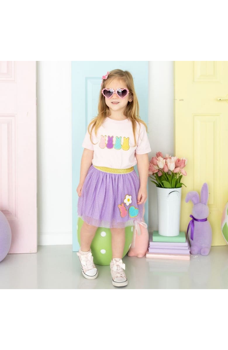 Sweet Wink Bunny Patch Easter Tutu, Alternate, color, 