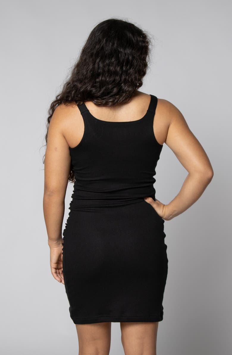 LEISURE LAB Capri Day Dress, Alternate, color, Black