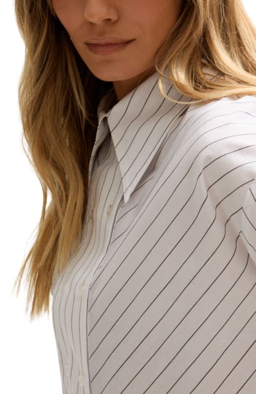 Lily And Lionel Dapper Double Placket Stripe Shirt In Multi