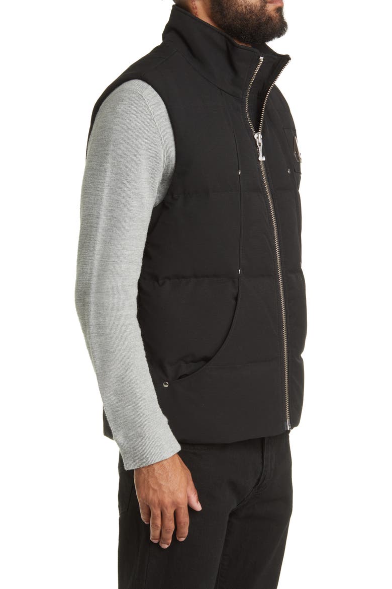 Montreal Down Vest, Alternate, color, BLACK