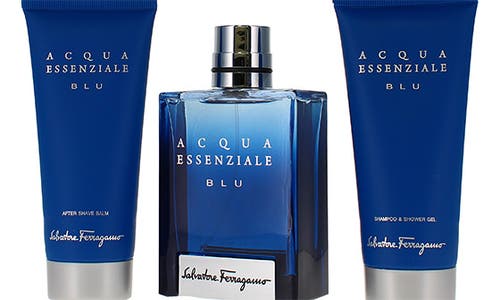 Ferragamo Aqua Essenziale Blu 3-piece Fragrance Set In No Color