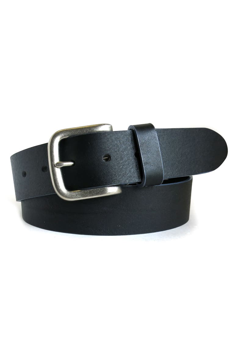 BOCONI 'Bastian' Bison Leather Belt, Alternate, color, 