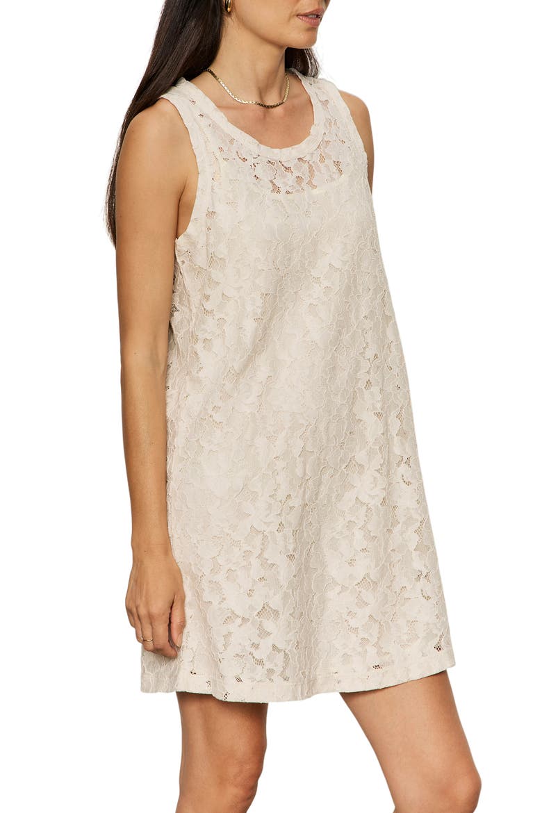 Sunday Best Lace Minidress, Alternate, color, COLLAGEN WHITE