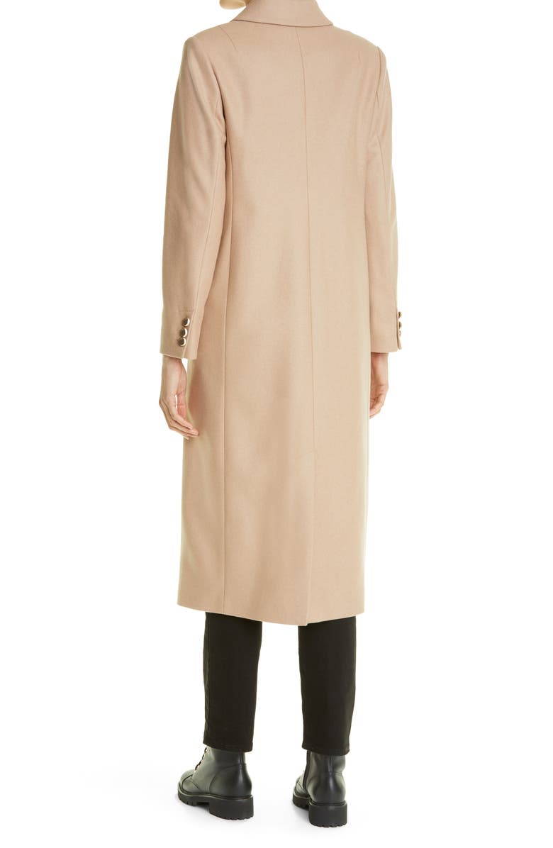 Ted Baker London Yecara Double Breasted Wool Blend Coat, Alternate, color,