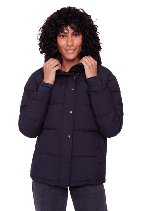 FORILLON - Vegan Down Short Quilted Puffer Jacket