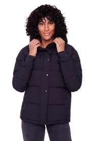 Alpine North FORILLON - Vegan Down Short Quilted Puffer Jacket