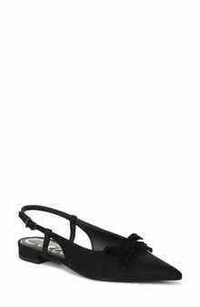Delanie Pointed Toe Slingback Flat