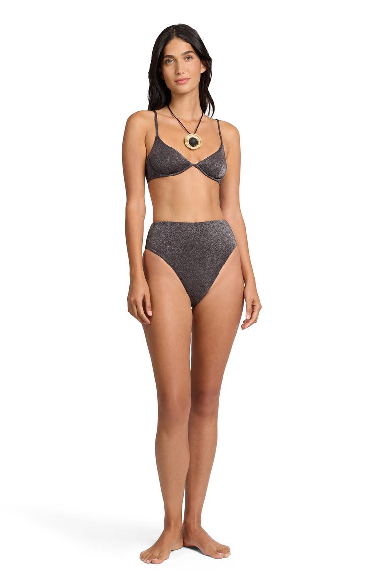 Onia Liana Bikini Top, Main, color, Espresso