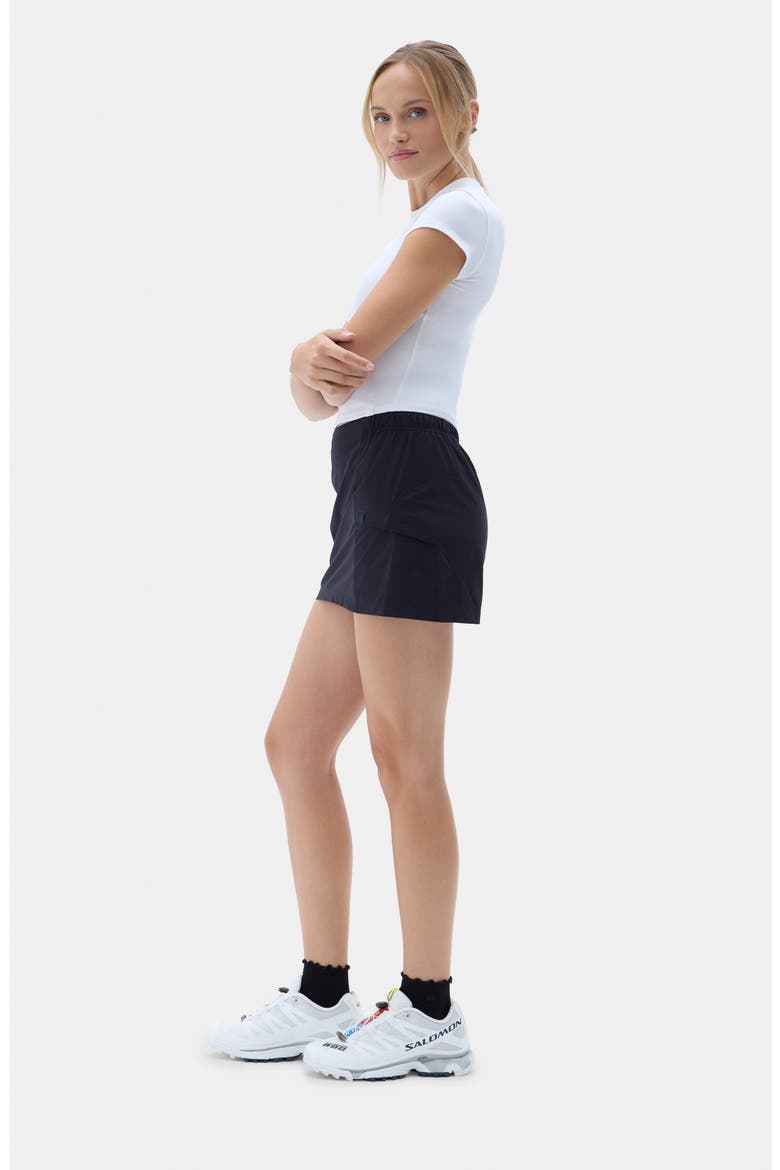 Gwen Skort, Alternate, color, BLACK