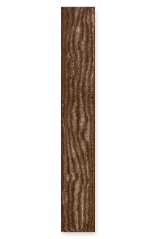 Varley Deville Plated Scarf In Brown