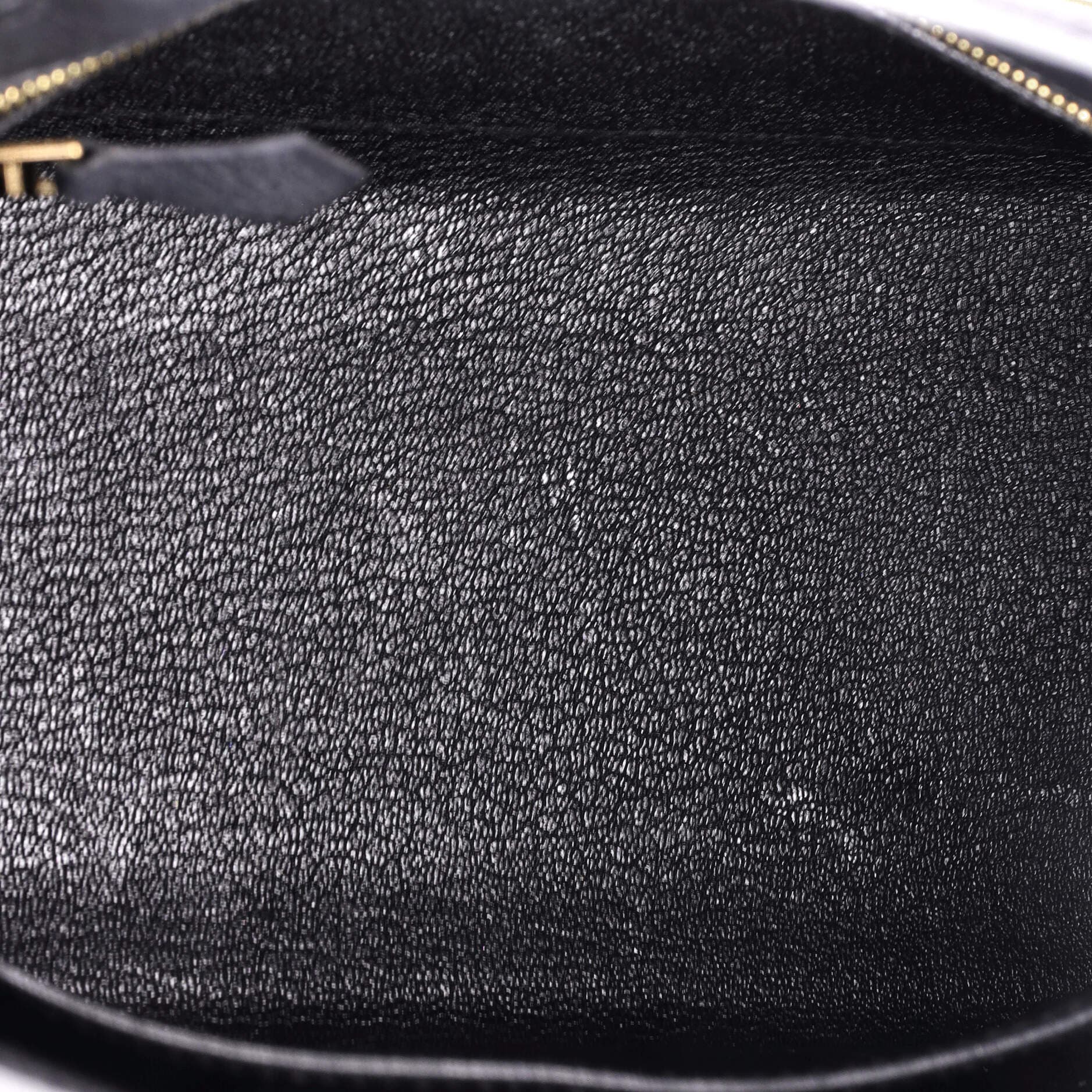 Pre-Owned Hermes Kelly Handbag Black Epsom with Gold Hardware 25, Alternate, color, Noir