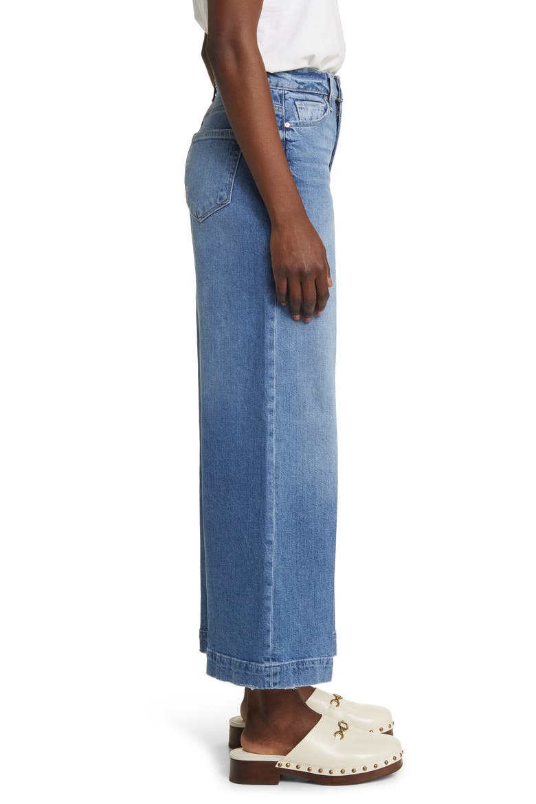 Harper High Waist Ankle Wide Leg Jeans, Alternate, color, STRONGHOLD
