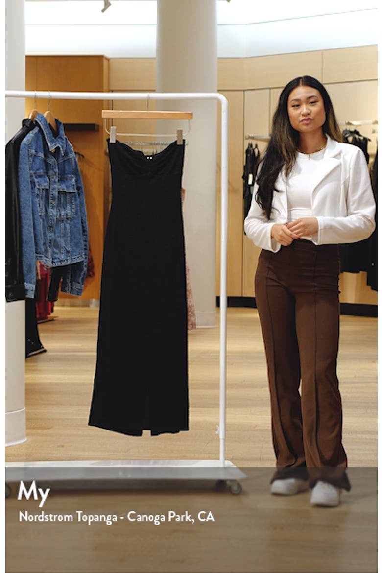 Textured Halter Maxi Dress video