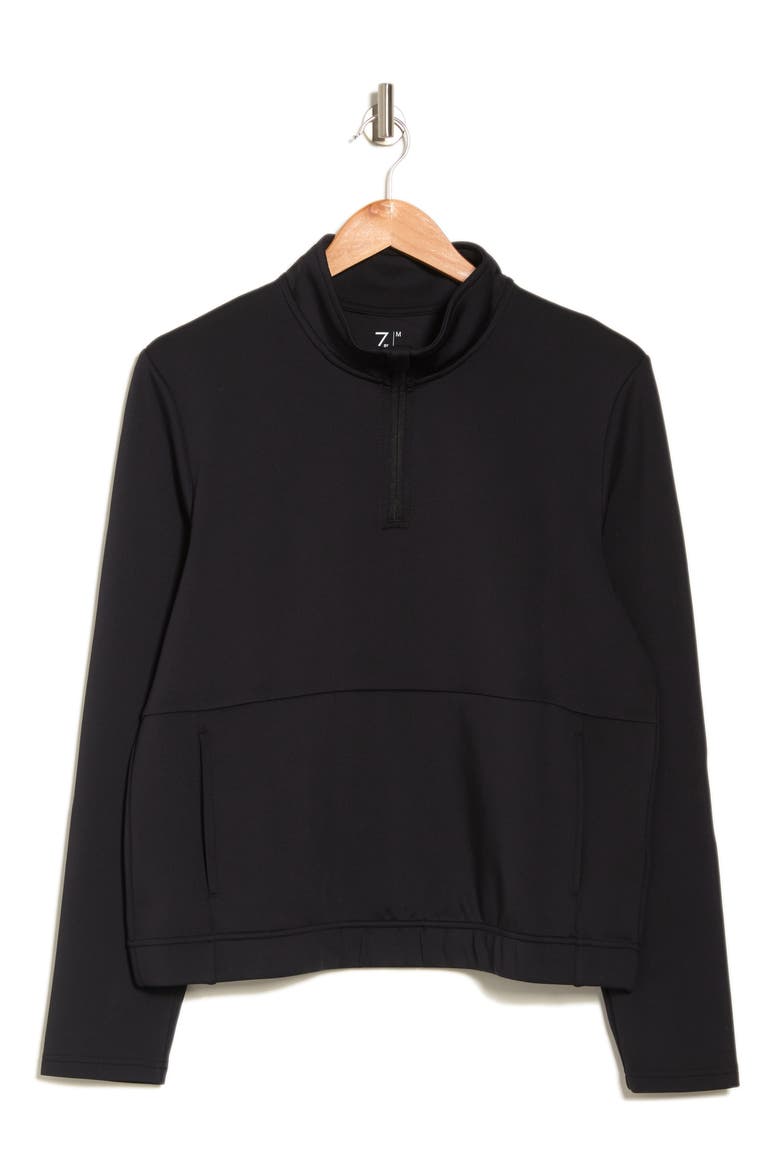Go Time Travel Pullover, Alternate, color, BLACK