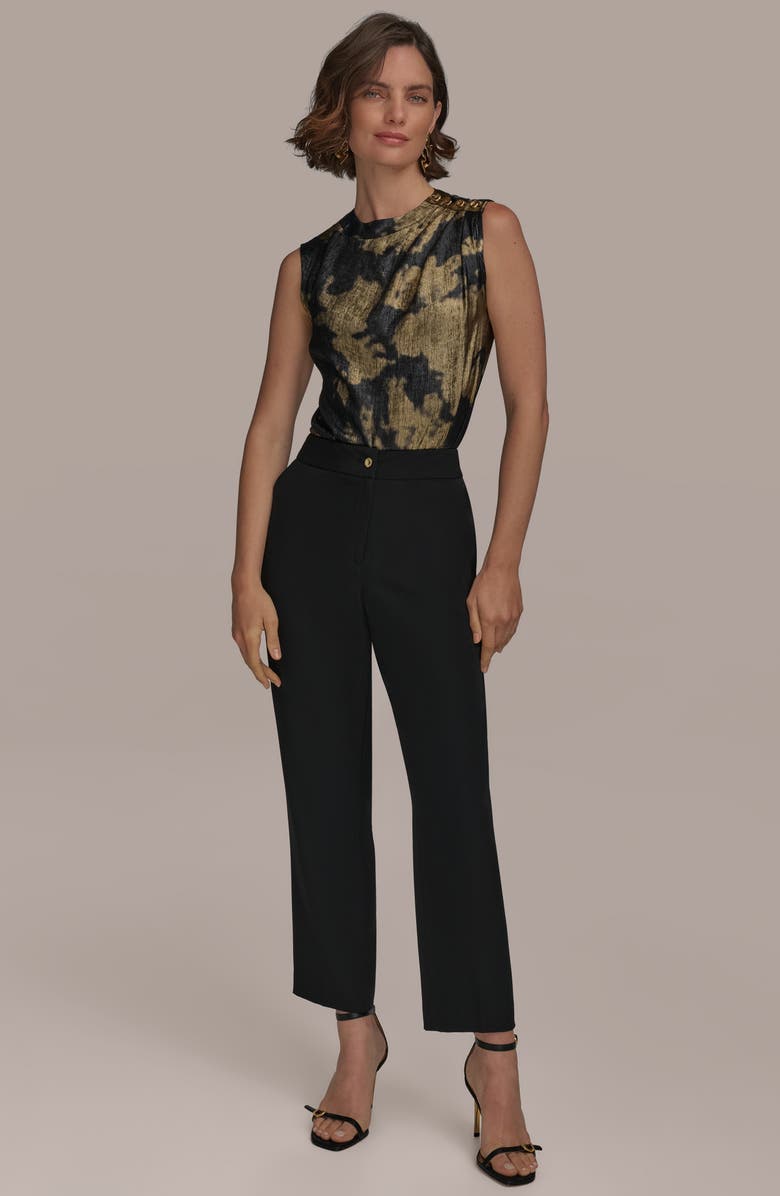 Donna Karan New York Slim Leg Ankle Pants, Alternate, color, 