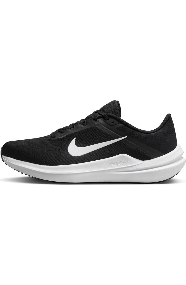 Nike Air Winflo 10 Running Shoe, Alternate, color, Black/ White/ Black