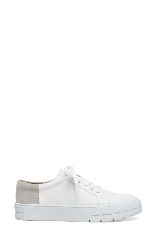 Linea Paolo Kenzi Platform Sneaker In Eggshell/off White