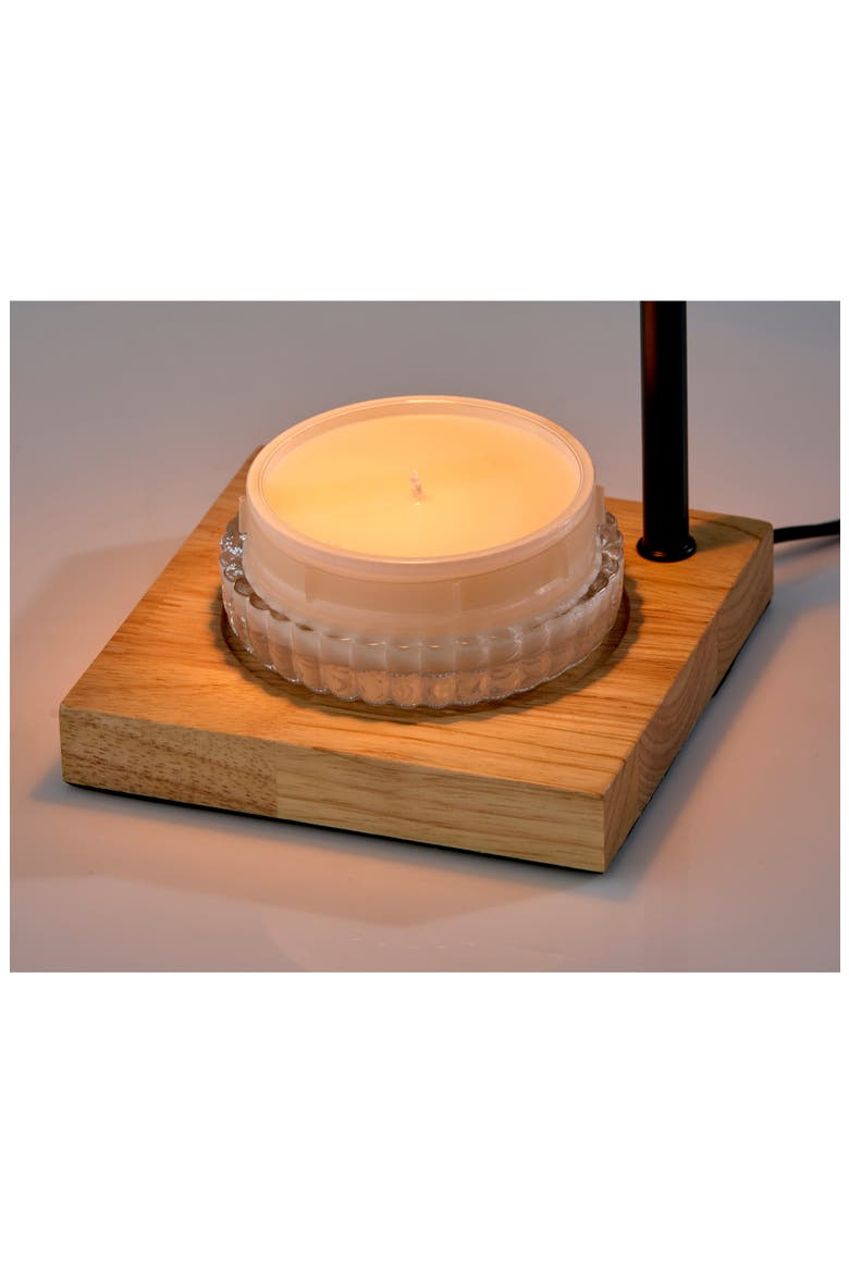 Ridgley Candle Warmer Lamp, Alternate, color, BLACK