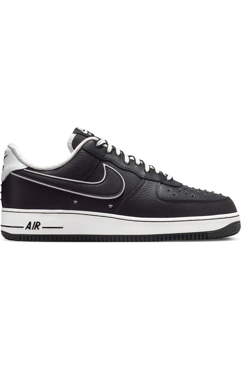 Nike Air Force 1 '07 Premium Basketball Sneaker, Alternate, color, Black/ White/ Dark Grey